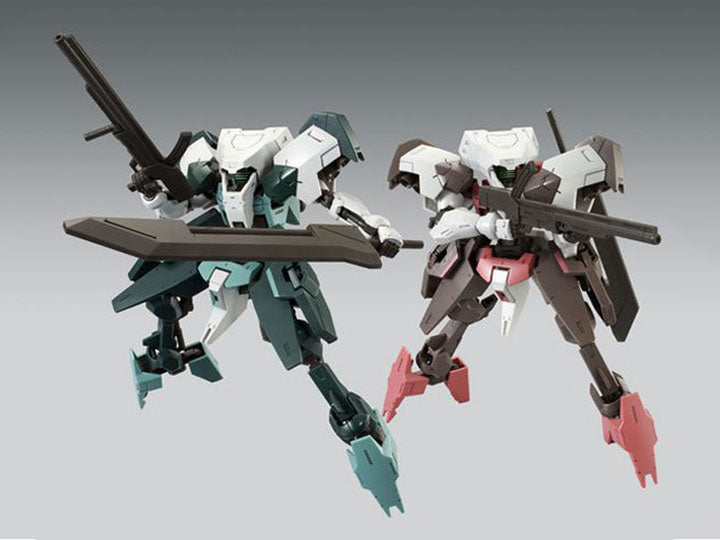 HG Iron-Blooded Orphans Hugo Twin Set (Dawn Horizon Corps Twin ver.) (PremiumBandai)