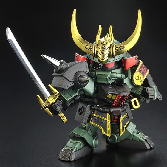 SD Zakuto (Yami Shogun) Super Steel (Metallic Coating) ver. (PremiumBandai)